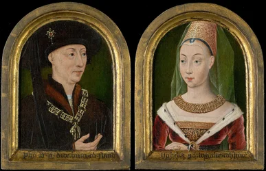 Philippe le Bon, duc de Bourgogne ; Isabelle de Bourbon ( )