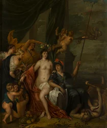 Peinture allégorique de la paix