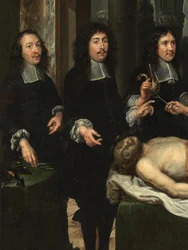 (détail) de la Leçon d