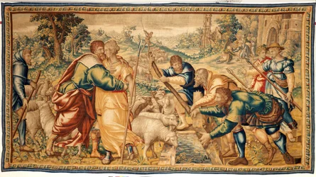 Tapisserie flamande. 17ème siècle.