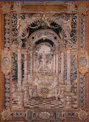 Tapisserie flamande. Série Triomphes et batailles de l