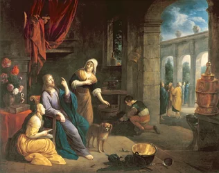 Jésus chez Marthe et Marie