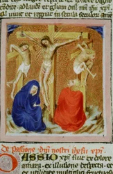 Page de la Legenda Aurea, Bruges, vers 1400-10