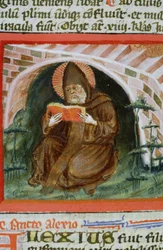 Page de la Legenda Aurea, Bruges, vers 1400-10