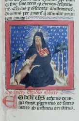 Page de la Legenda Aurea, Bruges, c.1400-10