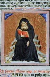 Page de la Legenda Aurea, Bruges, c.1400-10