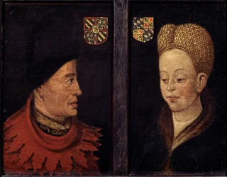 Portrait de Jean sans Peur et de Margaretha de Bavière