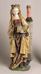 Sainte Barbe, École de Malines, vers 1500