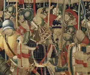 Tapisserie montrant les conquêtes du roi Alphonse V du Portugal