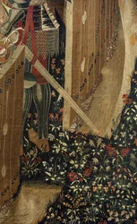 Tapisserie montrant les conquêtes du roi Alphonse V du Portugal