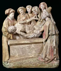 La Mise au tombeau, du couvent des Béguines à Cambrai (bois polychrome)
