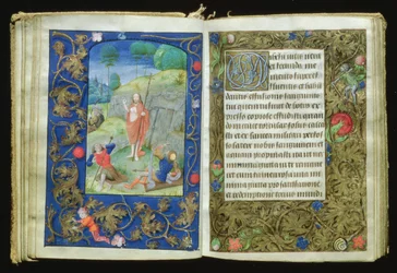 La Résurrection, miniature du Livre de prières de Stafford