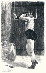 La Femme avec le Trapèze, vers 1875, 1896