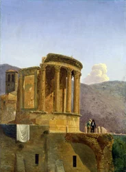 Le Temple de Vesta à Tivoli
