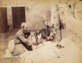 Deux artisans égyptiens