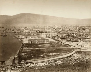 Vue de Smyrne, en Turquie