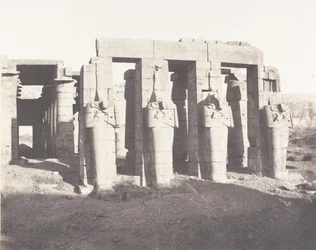 Gournah Thèbes, Palais Dit le Memnonium