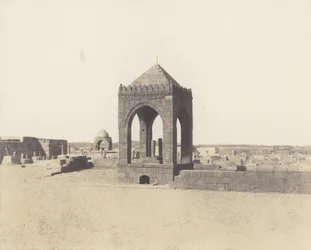 Le Caire, Cimetière des Mamelouks, 1851-52, imprimé 1853-54