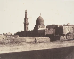 Le Caire, Mosquée Nâcéryeh, publié en 1851