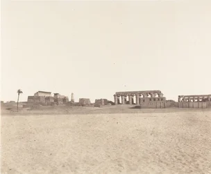 Louksor Thèbes, Vue Générale des Ruines