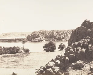 Tâfah, Rochers Granitiques sur les Rives du Nil