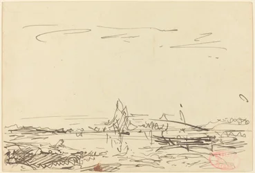 Une Anse avec un Voilier