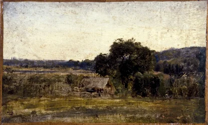 Chaumière, entre 1850 et 1860