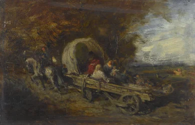 La Carrosse, entre 1843 et 1844