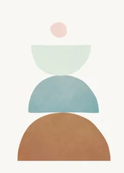 Équilibre pastel moderne