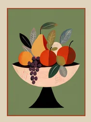 Nature morte aux fruits éclatants