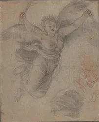 Une figure féminine allégorique