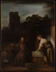 Christ avec la femme de Samarie