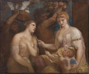 Allégorie de Vénus et Cupidon