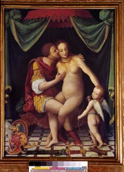 Vénus et Mars, représentation des deux divinités s