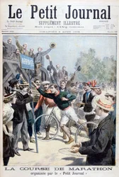 Course de marathon, 1896
