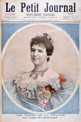 Portrait de la reine Amélie du Portugal, 1896