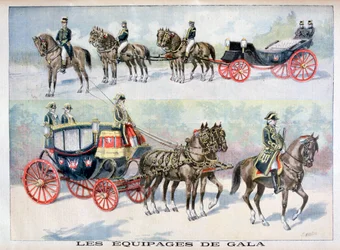 Types de carrosses de gala, 1896