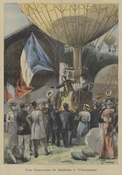 Course de ballons à Vincennes, Paris