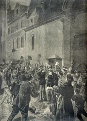 Le major Esterhazy acclamé par la foule qui célèbre son acquittement