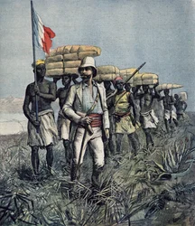 Le lieutenant Mizon (1853-99) lors de sa mission d