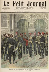 Retour du Grand Cordon de la Légion d