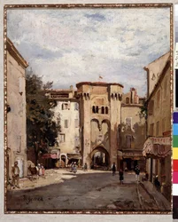 Porte fortifiée de Cavaillon dans le Vaucluse