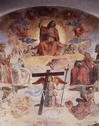 Jugement dernier (fresque) (détail)