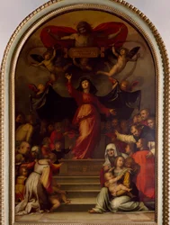 Notre-Dame de la Miséricorde, par Bartolomeo della Porta dit Fra Bartolomeo
