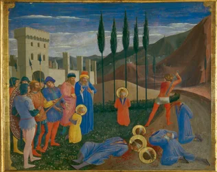 Le martyre de saints Cosme et Damien - Le martyre des saints Cosmas et Damien ...