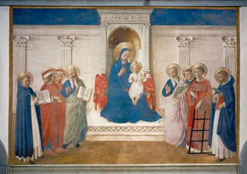 La Vierge trônant, l