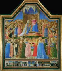 Le Couronnement de la Vierge, peint pour les dominicains …