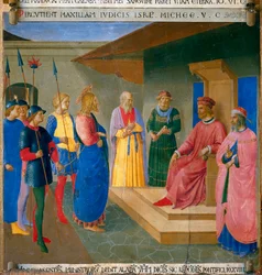 Christ devant Caïphe (détail)