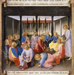 Le lavement des pieds, Vie du Christ, Armadio degli Argenti