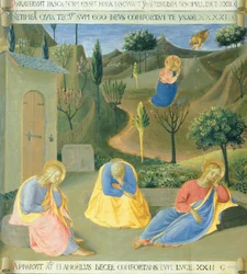 Prière dans le jardin (détail)